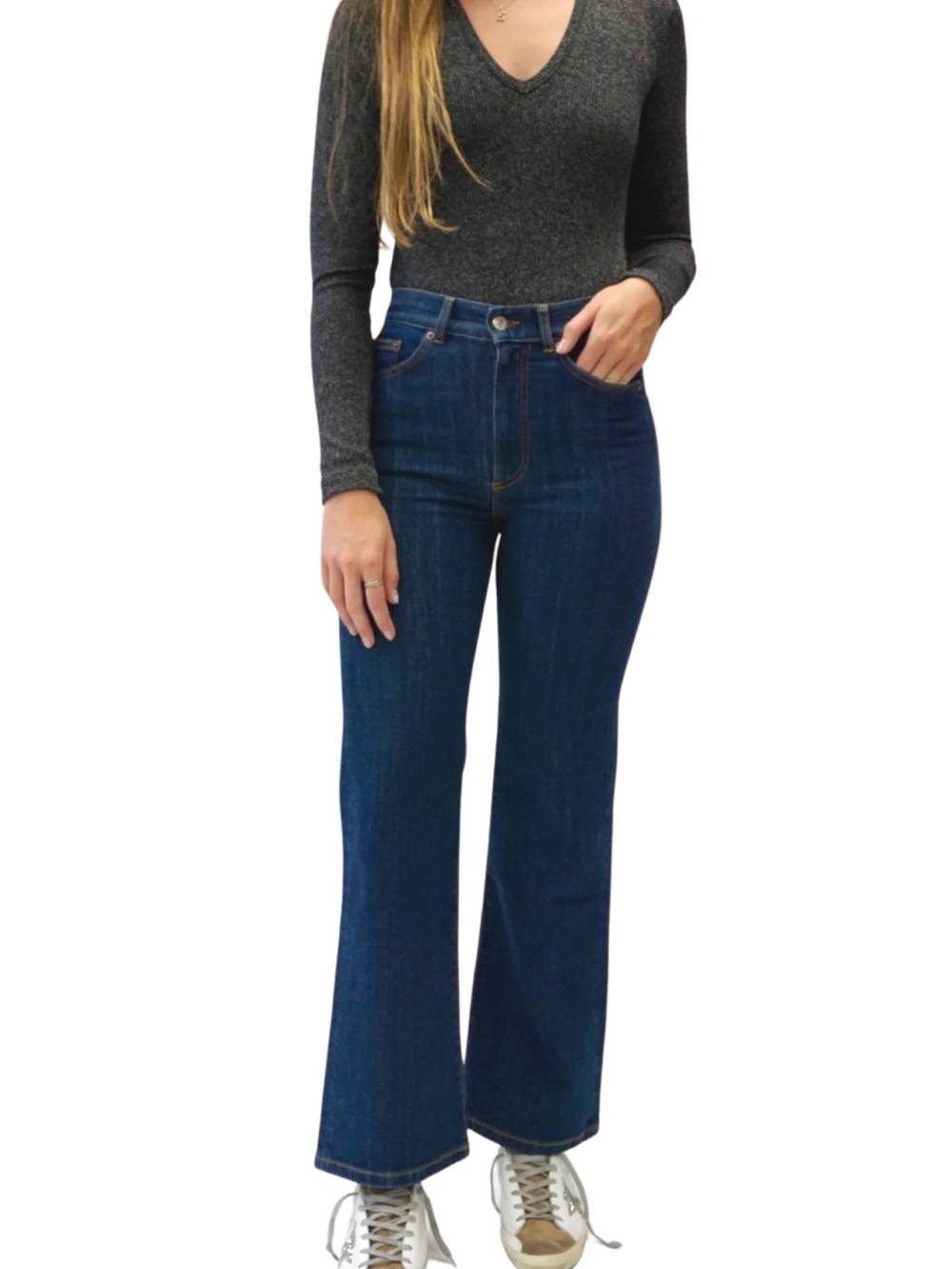 NWT Jeanerica Pyramid Jean in Blue 2 Weeks